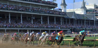 Churchill Downs is 0.8 miles from UofL's Belknap Campus.