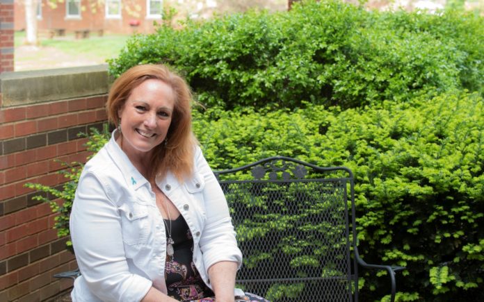 Barbara Martin will soon graduate from the Kent School of Social Work and plans to use her degree and personal experience with cancer to help others.
