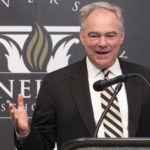 U.S. Senator Tim Kaine speaks at UofL