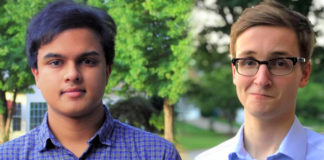 Goldwater Scholars Praneeth Goli and Garrett McGrady