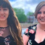 Sarah Taheri (left) and Alexandra Hicks-Chambers will be student speakers at UofL's spring commencement.