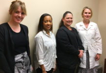 Molly O'Keefe, J'Aime Jennings, Michelle Broers and Jodi Wojcik-Marshall