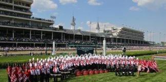 UofL's Marching Cards at the Kentucky Derby