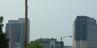 Jewish Hospital Towers. Photo courtesy of Wikimedia.