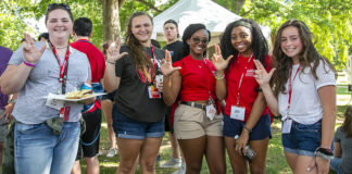 Seventy-two percent of UofL's freshman class live on campus. 