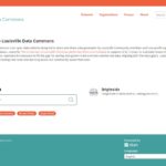 LouisvilleDataCommons.org home page