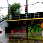 2009 flood on the Belknap campus