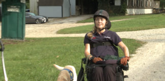 Stefanie Putnam is a spinal cord patient who has benefited from UofL's spinal cord injury research.