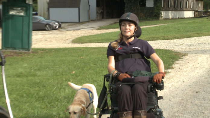 Stefanie Putnam is a spinal cord patient who has benefited from UofL's spinal cord injury research.