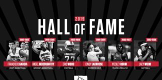 Six individuals will be inducted into the University of Louisville Athletics Hall of Fame on Friday, Oct. 25 in the Brown & Williamson Club of Cardinal Stadium. 