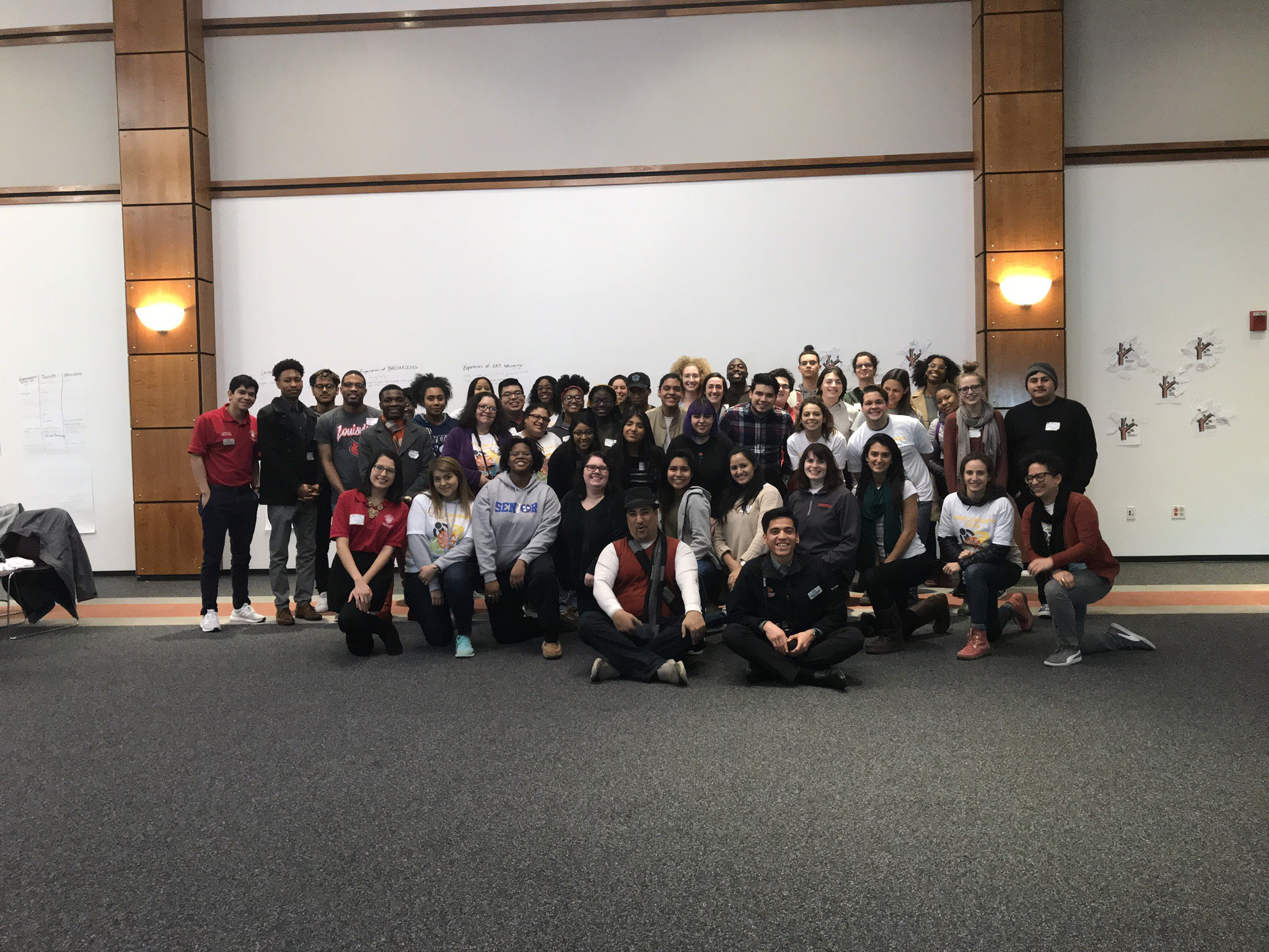 Last year's Conocimiento, or cultural training, group. The Cultural Center program will be held again in the spring, its fifth time on UofL's campus.