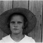 Walker Evans, Lucille Burroughs, daughter of a cotton sharecropper, Hale County, Alabama, 1935_1936. Courtesy of Photographic Archives