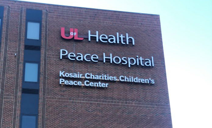 The former Our Lady of Peace Hospital is now known as UofL Health - Peace Hospital and is one of the new additions to UofL Health.