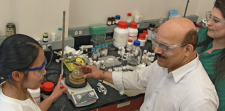 UofL Conn Center researcher Jagannadh Satyavolu (photo by Andrew Marsh)