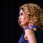 A garment from the fashion show.