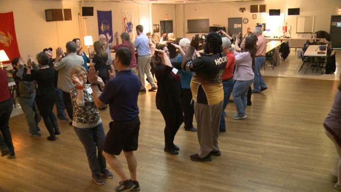 Vets Dancing PTSD.00_02_46_17.Still001 Researchers at the University of Louisville and Western Connecticut State University found that spending one hour a week for 10 weeks at the Soldier Project improved veterans’ overall wellness scores.