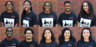 The 2023 cohort of UofL's MLK Scholars.