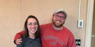 Suzy Marino and Brian Fields, UofL law students who connected through their bone marrow donations.