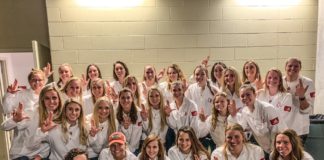 The Women's Swimming and Diving team had 29 scholar-athletes honored for their academic performance during the fall 2019 semester, the most of any sport.
