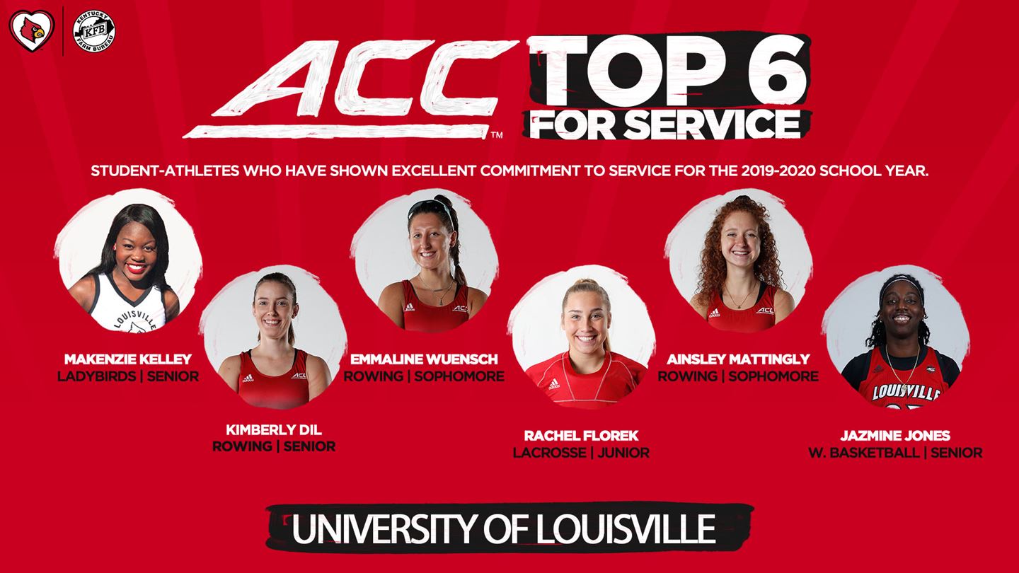 The Top 6 for Service Awards recognizes those who have shown a commitment to community service during the 2019-20 school year.