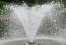 Fountains can aerosolize water containing bacteria that cause Legionnaire's disease