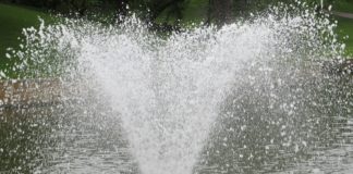 Fountains can aerosolize water containing bacteria that cause Legionnaire's disease