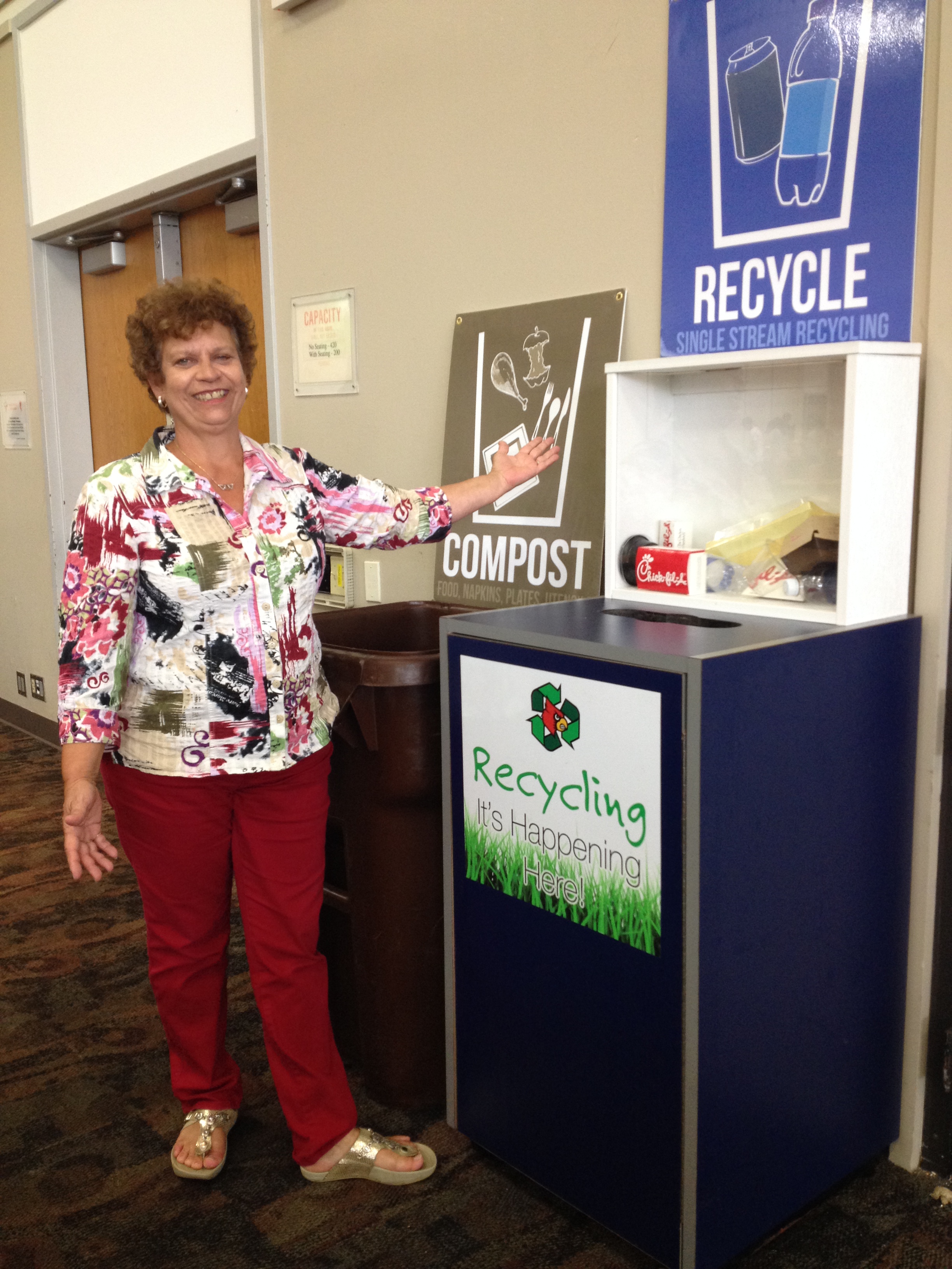 UofL is one of the nation's top schools for recycling.