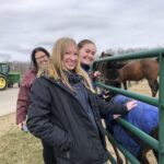 Students in the UofL Equine Industry Program.