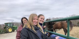 Students in the UofL Equine Industry Program.