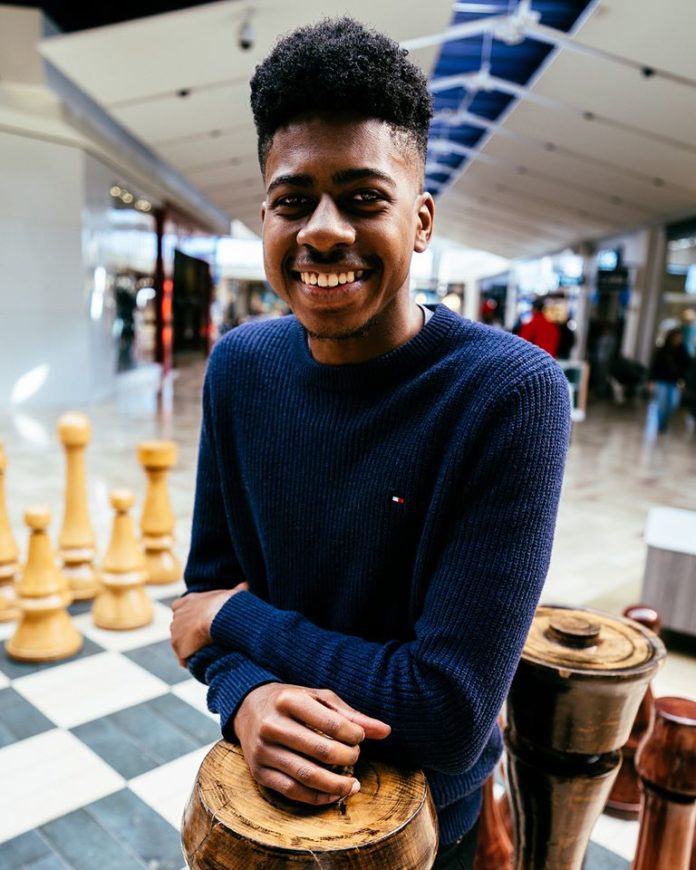 Zachary Jordan-Smith is part of the Community Foundation of Louisville's #ScholarsofKentucky campaign. Photo by Caleb Perry Photography.