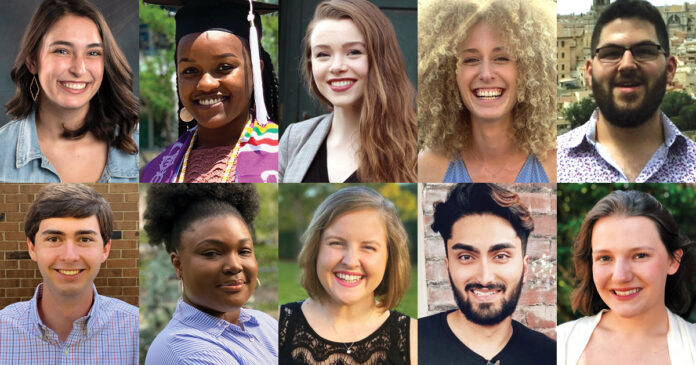 Fulbrights 2020-21 Fulbright Scholars from the University of Louisville.