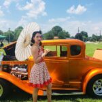 Vintage tricked-out rides like this Ford coupe with a rumble seat will again be featured at Cruzin’ for Cancer on Saturday, Aug. 29