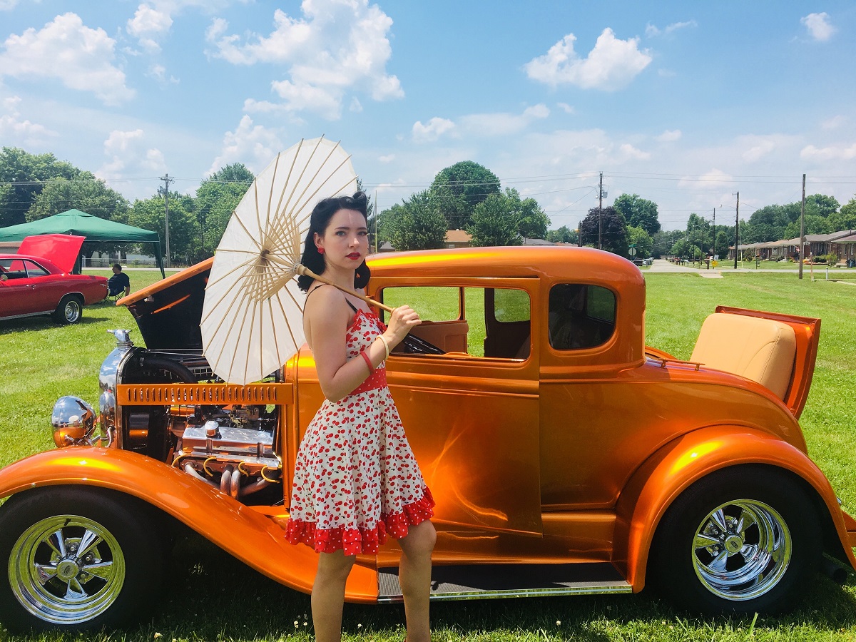 Vintage tricked-out rides like this Ford coupe with a rumble seat will again be featured at Cruzin’ for Cancer on Saturday, Aug. 29