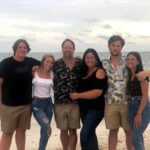 Kidney transplant patient Robert Waddell, center, with his wife and children after being off immunosuppresants for ten years. Left to right: Christian, Bailey, Rob, Karen (wife), Robby and Casey. Photo courtesy Rob Waddell.