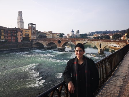 UofL student Sannely Vega Siurano serves as an Air Force Public Health specialist.