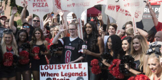 ESPN College GameDay was last on UofL's campus in 2017.