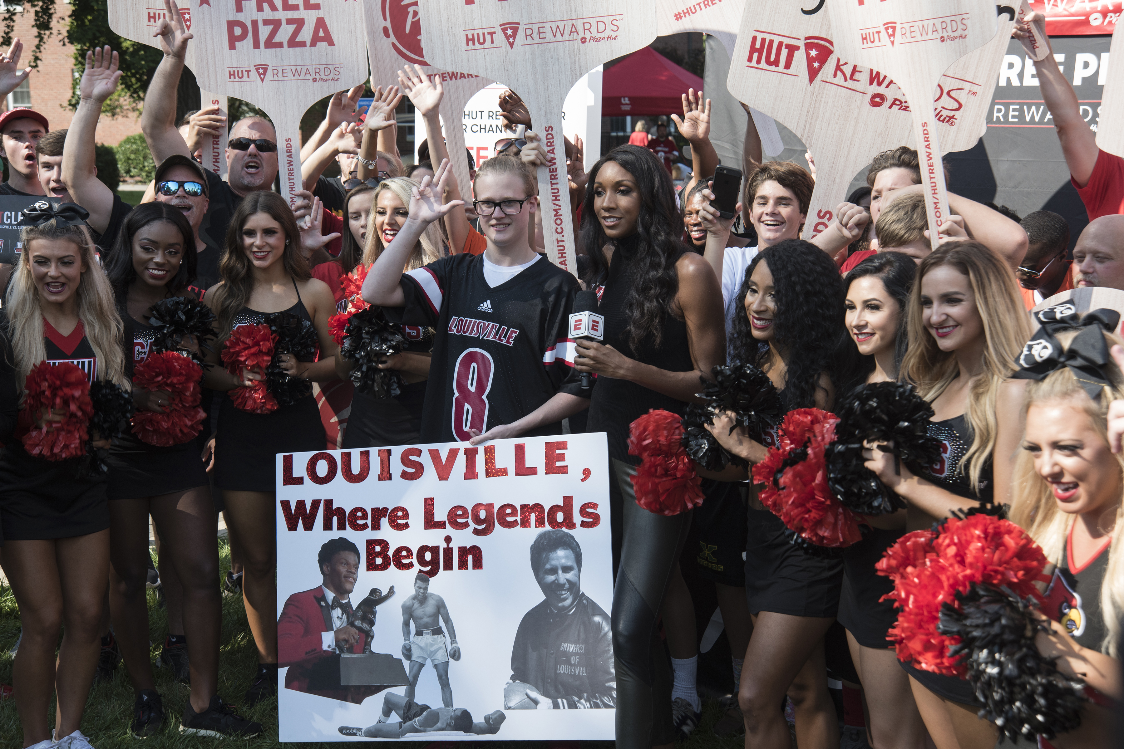 ESPN College GameDay was last on UofL's campus in 2017.