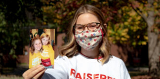 UofL student Taryn Kerley and her Audrey Nethery will be raising funds for raiseRED.