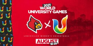 University of Louisville women's basketball has been selected to represent the United States at the 2021 World University Games, which will be played August 18-29 in Chengdu, China.