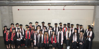 December 2019 student-athlete graduates.