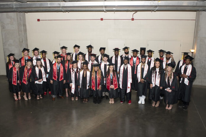 December 2019 student-athlete graduates.