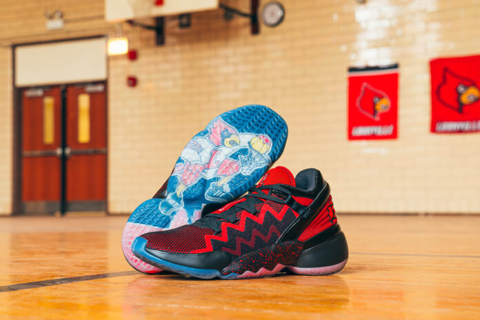 incident Vijf les Donovan Mitchell gives back to UofL with adidas shoe | UofL News