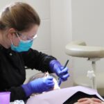Dental assistant student at WKCTC.
