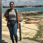 Cierra Battle on a study abroad trip in Tanzania