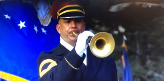 University of Louisville School of Music alumnus Matthew Byrne performed a solo rendition of "Taps" at the Tomb of the Unknown Soldier during President Joe Biden’s Inauguration ceremonies.
