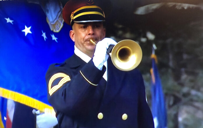 University of Louisville School of Music alumnus Matthew Byrne performed a solo rendition of 