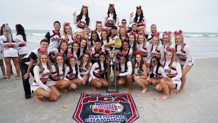 UofL won two national titles at the 2021 NCA & NDA Collegiate Cheer & Dance National Championship 