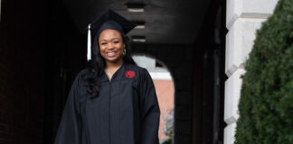 Gzeonie Hampton, a McConnell Scholar and a Porter Scholar, is one of UofL's 2021 grads.