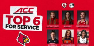 Student-athletes who have shown excellent commitment to service for the 2020-21 school year.