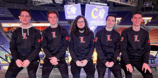 Louisville Esports Club members.